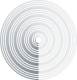 Illustration of concentric circles partially shaded, representing the